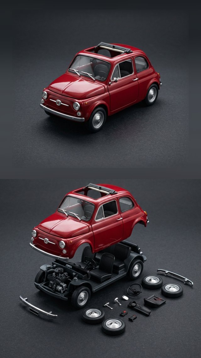 Modellismo statico: modellini montati e kit